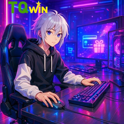 Imagem promocional da TQWIN mostrando a plataforma e suas vantagens