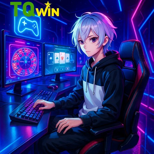 Imagem promocional da TQWIN mostrando a plataforma e suas vantagens