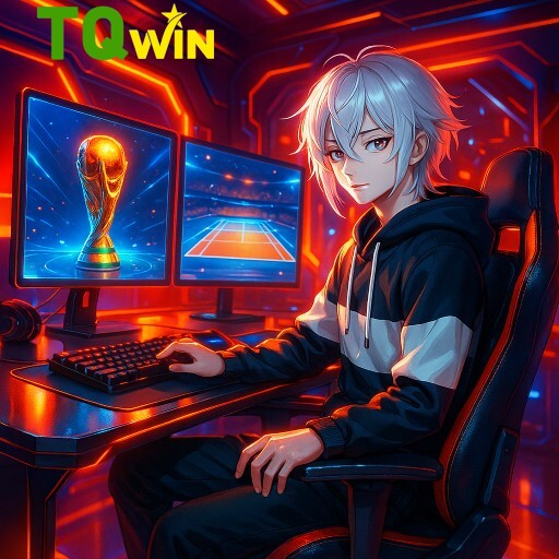 Imagem promocional da TQWIN mostrando a plataforma e suas vantagens