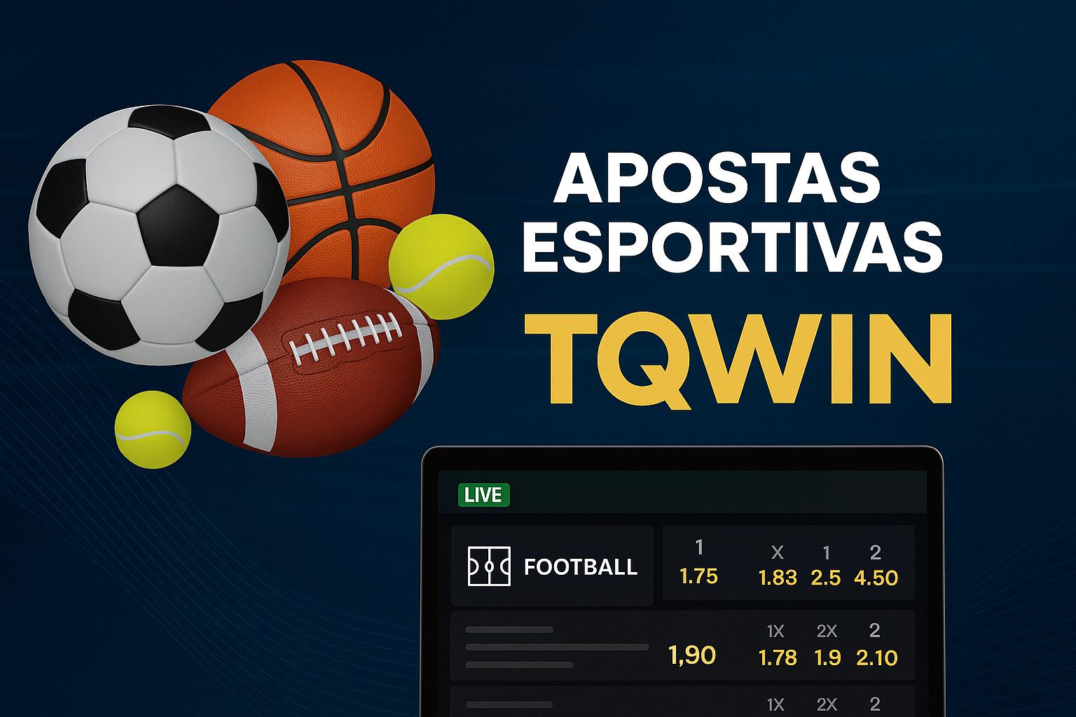 Aposte em apostas esportivas no cassino online TQWIN