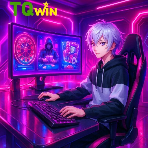 Imagem promocional da TQWIN mostrando a plataforma e suas vantagens