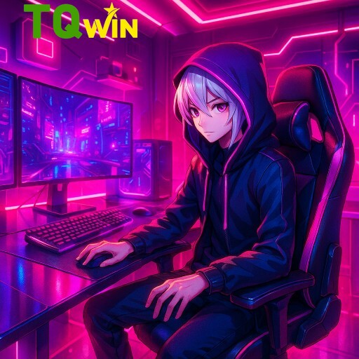 Imagem promocional da TQWIN evidenciando segurança e constantes atualizações de jogos